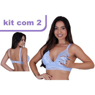 Sutiã Amamentação pós parto reforçado em renda sem bojo confortável em Oferta na Shopee
