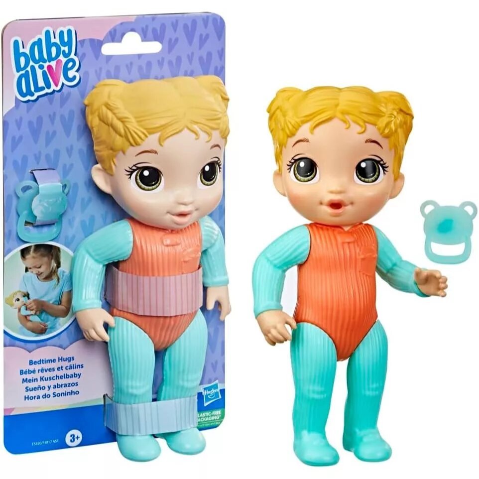 Boneca Baby Alive Hora do Soninho Cabelo Loiro - Hasbro F5820 em Oferta na Shopee