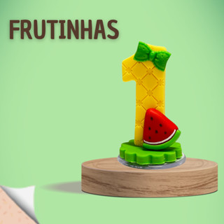 Vela Frutinha em Biscuit em Oferta na Shopee