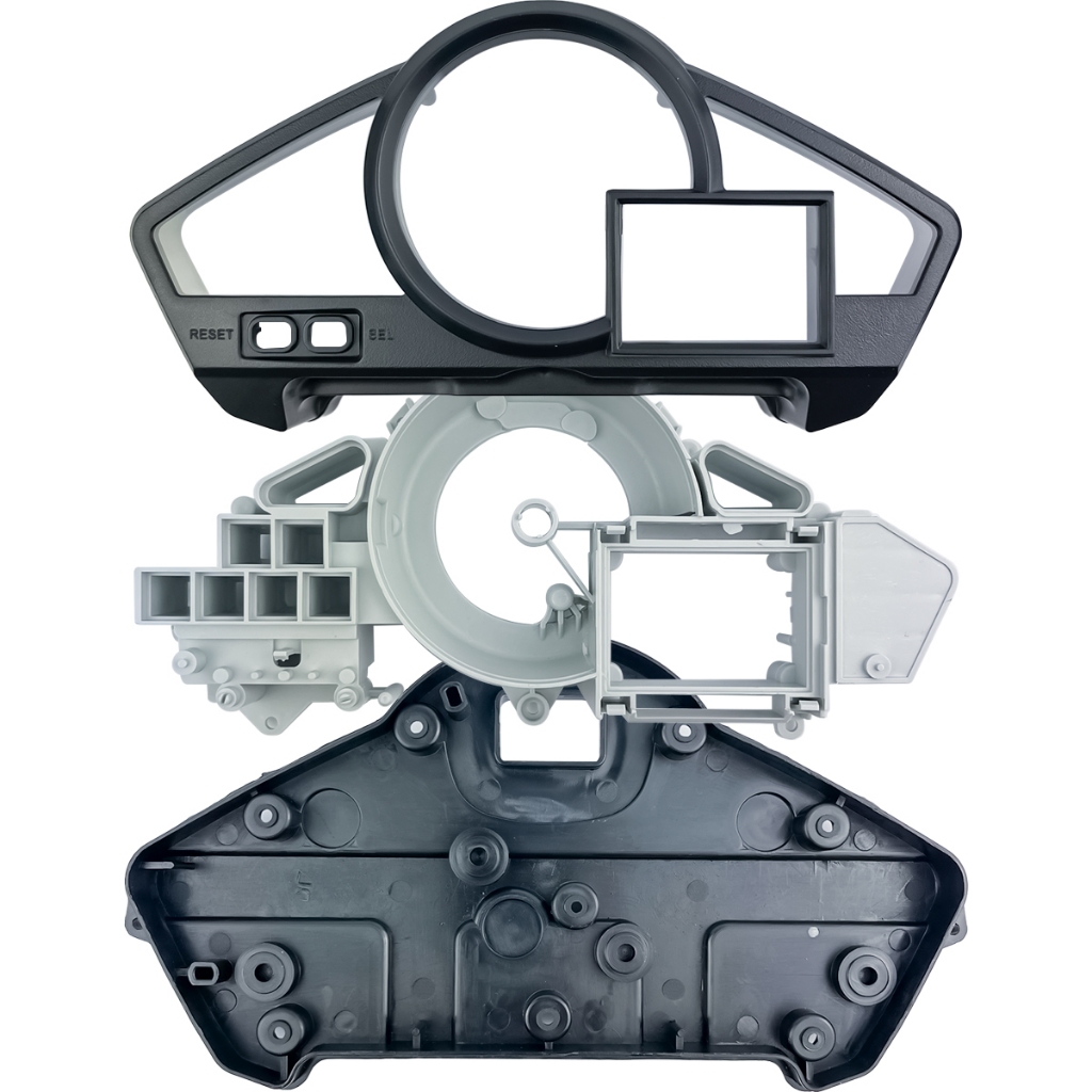 Kit com 3 Carcaças De Painel Honda CB 300 2009 A 2012 Superior + Inferior + Interna.