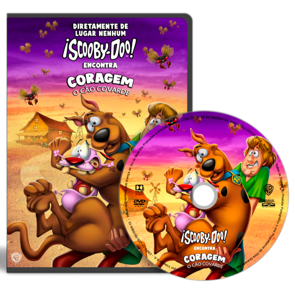 Scooby-doo e Coragem o Cão Covarde: Onde Comprar | BuscaProdutos