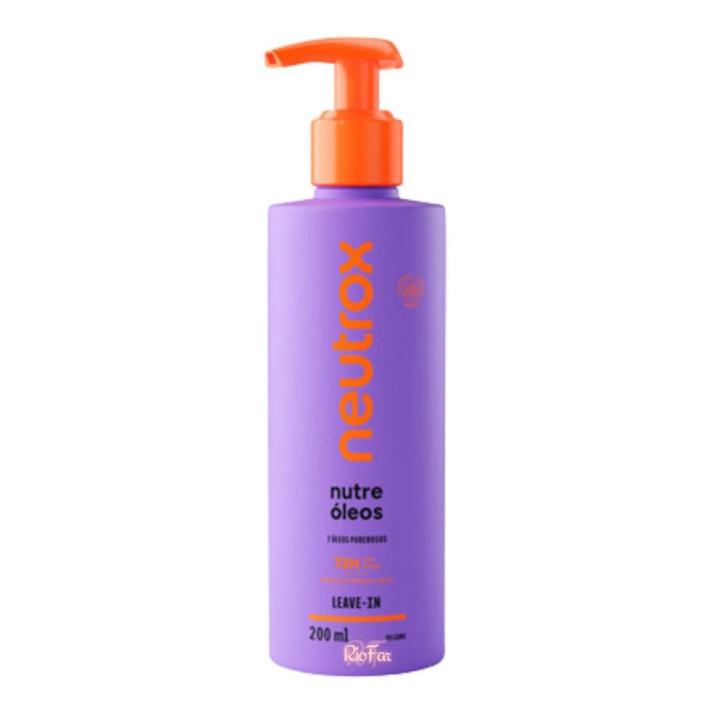 Leave-In Neutrox Nutre Óleos Com 200ml em Oferta na Shopee