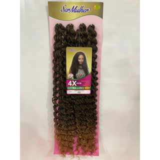 Cabelo Ritmo Extra Longo Crochet Orgânico Ser Mulher 300g em Oferta na Shopee