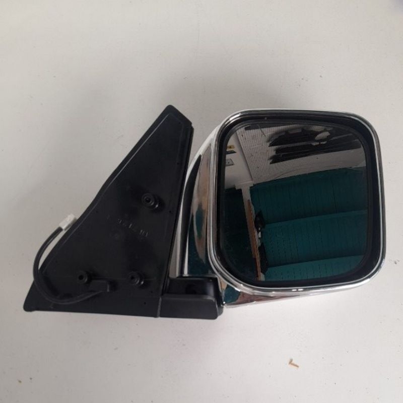 Retrovisor Pajero 1996 97 98 99 00 Cromado Eletrico Par