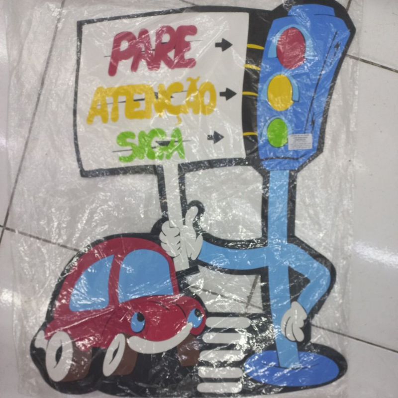 painel pare pense siga Jesus banner Jesus farol