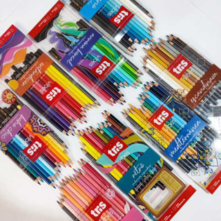 Lápis de Cor Tris Vibes 12 cores + 6B  - COLEÇÃO em Oferta na Shopee