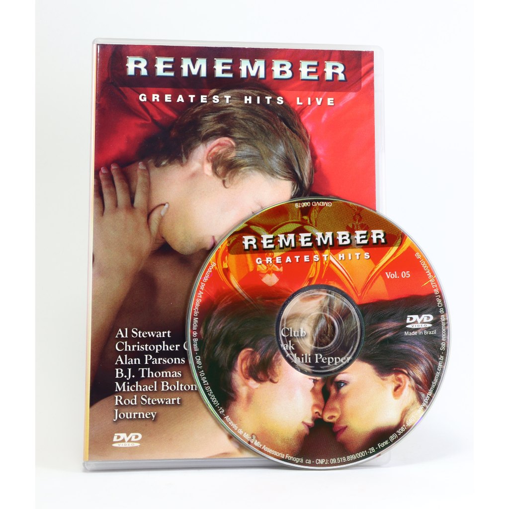 DVD Remember Greatest Hits Live