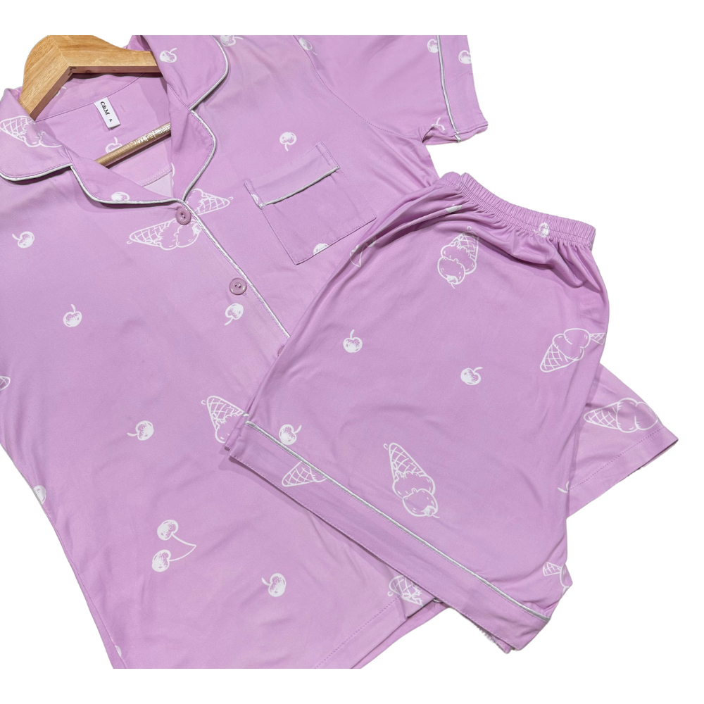 ZED GRINGA PIJAMA CURTO IMPORTADO DALILA EM CORES VARIADAS