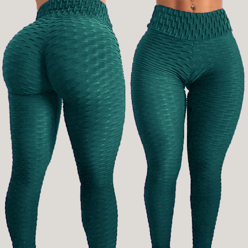 Calça Legging Bolha Suplex de Compressão Cós Alto Empina Bumbum Fitness 3D Textura Flocada Academia em Oferta na Shopee