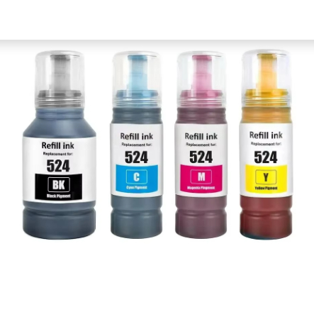 T524, Premium Compatível, Tinta EcoTank L6490, L15150, L15160 Impressora Marca Premium Genéricas — R$ 51,00 em Shopee
