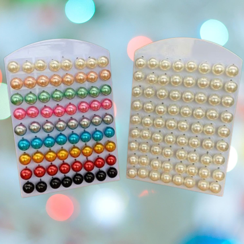 36 Pares Brincos Pérola Brinco Par Bijuteria em Oferta na Shopee