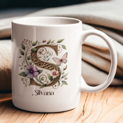 Caneca Xícara Personalizada Presente Com Seu  Nome em Oferta na Shopee