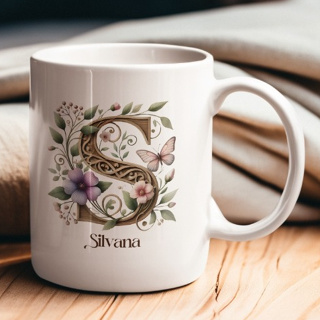 Caneca Xícara Personalizada Presente Com Seu  Nome em Oferta na Shopee