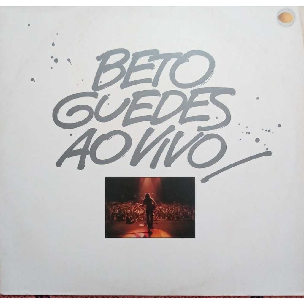 LP Disco Vinil Beto Guedes Ao Vivo Ano de 1987
