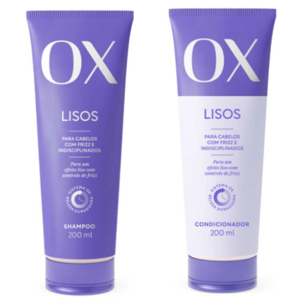 Kit Ox Lisos- Shampoo e Condicionador 200ml