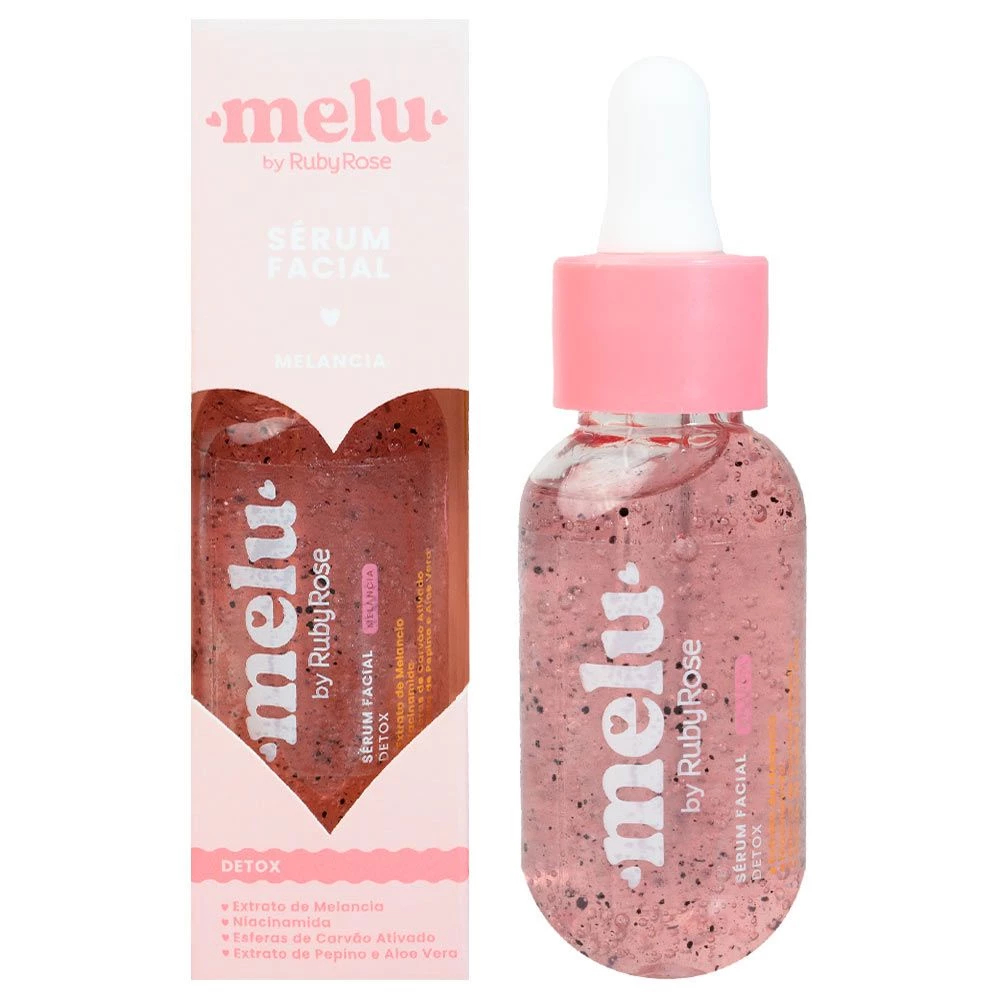 Sérum Facial, Antioxidante - Hidratante - Detox - Melu Ruby Rose em Oferta na Shopee