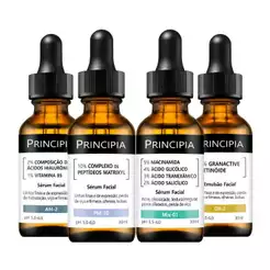 4 Séruns Hialurônicos + Peptídeos + Mix-01 + Retinóide
