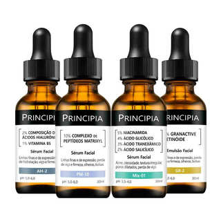 4 Séruns Hialurônicos + Peptídeos + Mix-01 + Retinóide em Oferta na Shopee