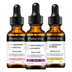 Principia Kit 3 Séruns Niacinamida + Mandélico + Retinóide