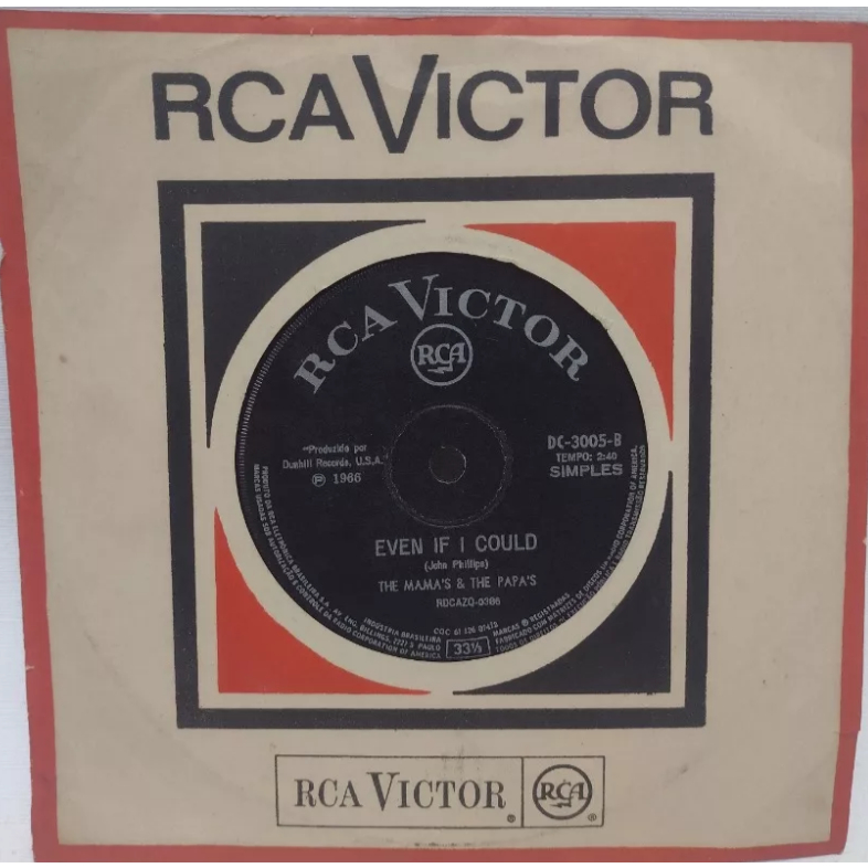 Vinil Compacto - The Mama's & The Papa's I Saw Her Again