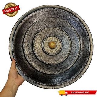 Tampa Avulsa De Alumínio 40cm 33cm 50cm 60cm preta  Chapa Panelas Grandes tacho Caldeirão Caçarola Disco De Arado OFERTA