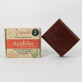 Sabonete de Açafrão - Depilação natural - O ORIGINAL em Oferta na Shopee