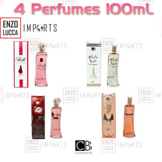 kit 4 Perfumes Feminino Belle Adore you Good Womam Deusa CBB em Oferta na Shopee