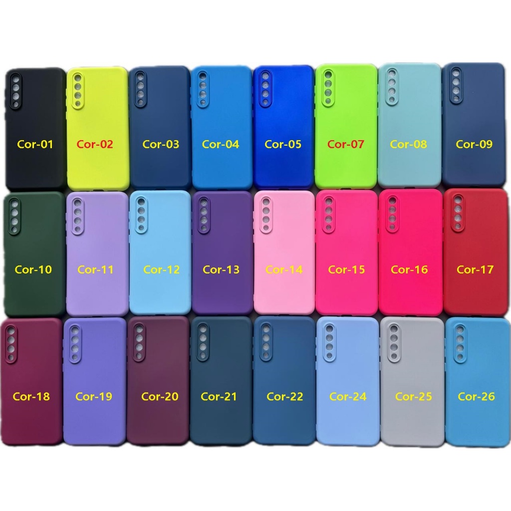 Capa Capinha Anti impacto Para Celular Xiaomi Mi 9 SE - Com Interior Aveludado de Silicone / 014XM - CP 014