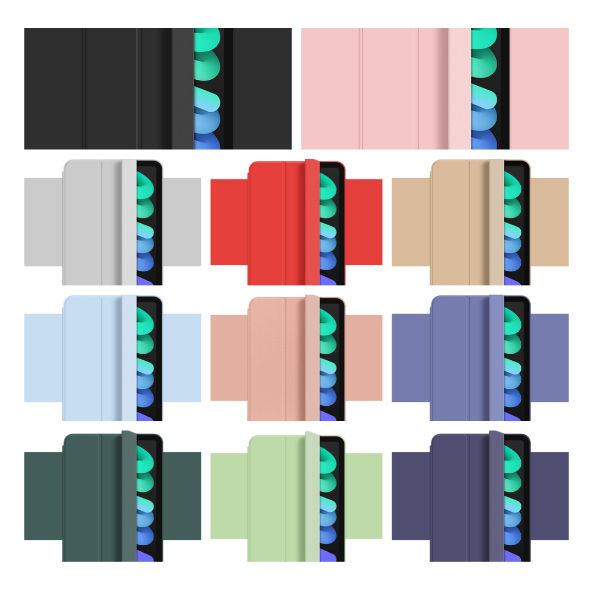 Capa Case Para Acrílico Magnética Com Suporte Caneta iPad Air 1 2 ipad5 6 - 9.7pol