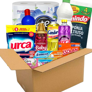 Cesta Básica Higiene E Limpeza Doação Social Envio Imediato em Oferta na Shopee