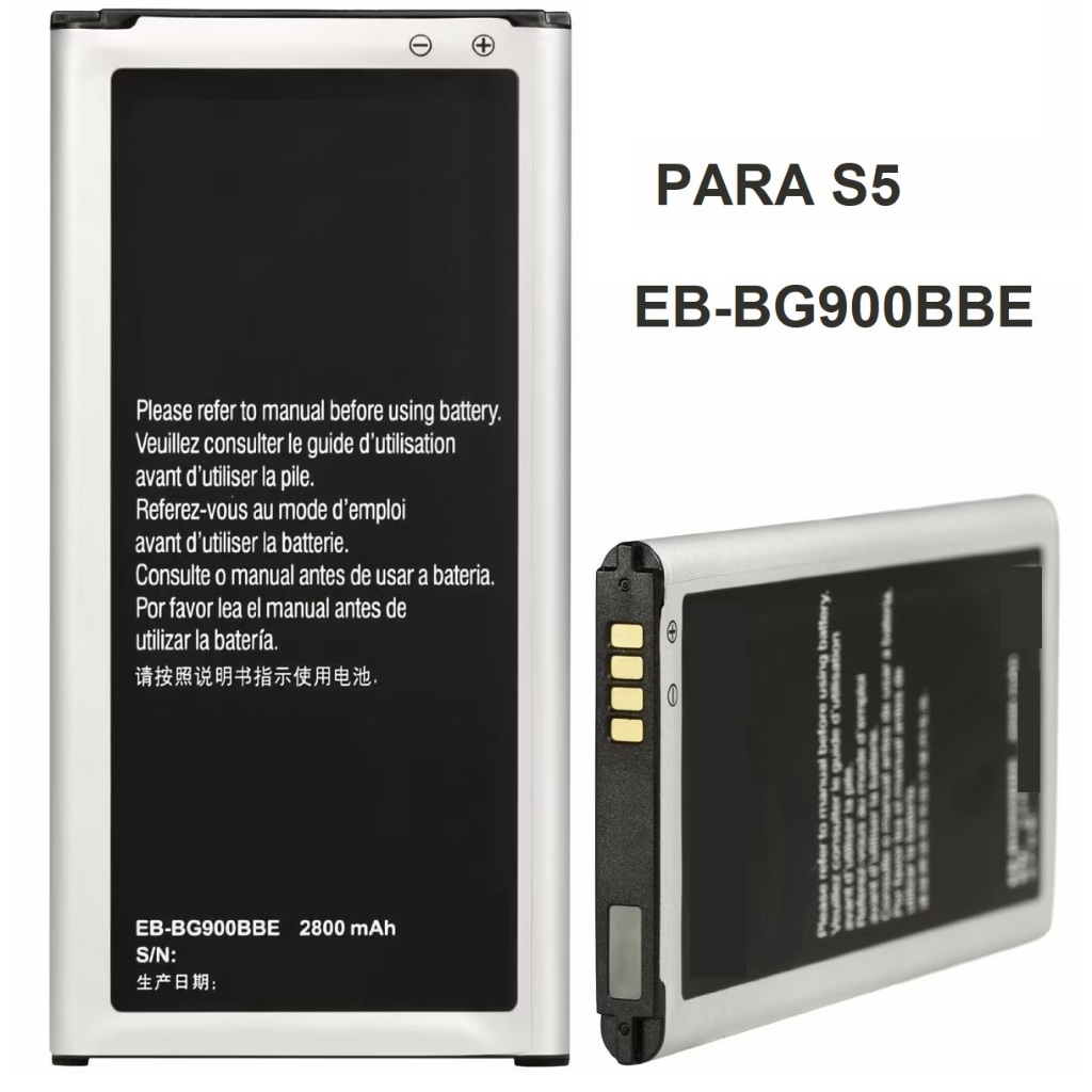 Bateira Para Galaxy S5 2800mah Sm-g900m Eb-bg900bbc Nova + Garantia