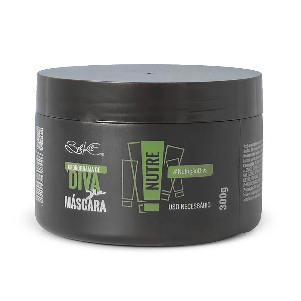 Máscara Nutre Cronograma de Diva Premium 300g Belkit em Oferta na Shopee