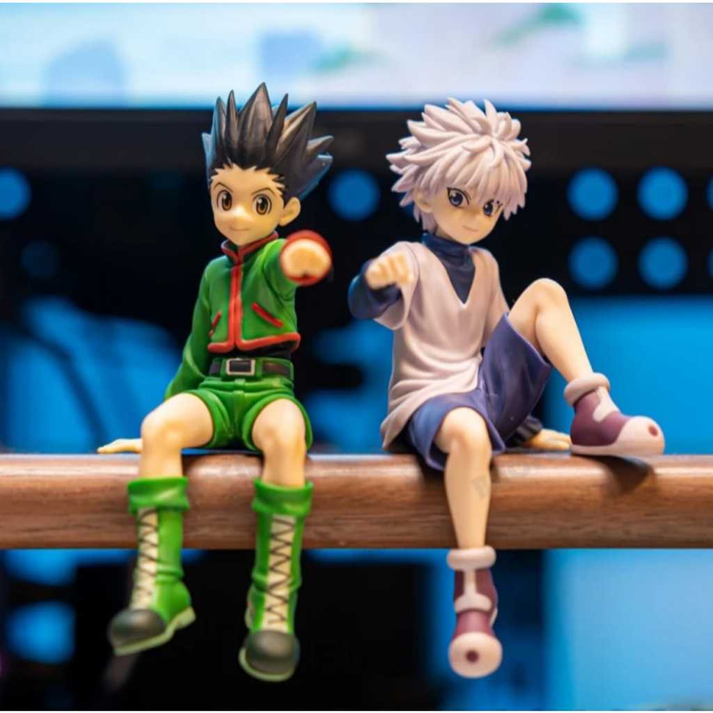 Action Figure Hunter x Hunter Gon Freecss & Killua Zoldyck Bonecos Colecionáveis PVC 13cm Anime em Oferta na Shopee