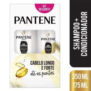 Kit Pantene Hidro-Cauterização Shampoo 350ml + Condicionador 175ml em Oferta na Shopee