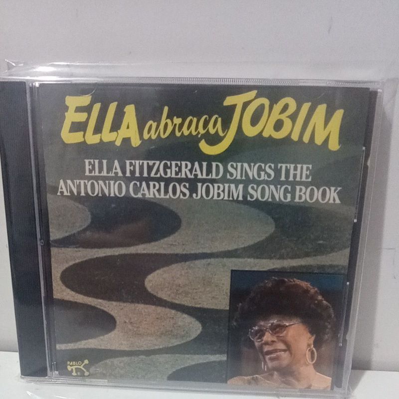 cd Ella Fitzgerald Ella Abraça Jobim excelente estado de conservação