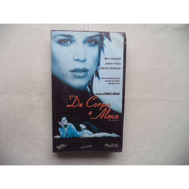 Fita Vhs De Corpo e Alma Original Legendado Neve Campbell James Franco