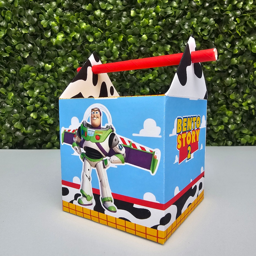 Caixa Canudo TOY STORY - Personalizados - Festa infantil - Aniversário - Lembrancinha