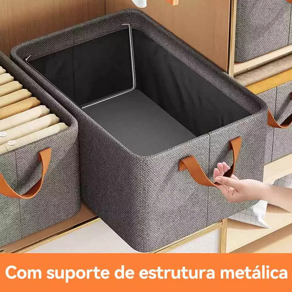 Extra grosso Caixa De Armazenamento De Roupas Arrumados Grade Para Íntimas E Calças em Oferta na Shopee