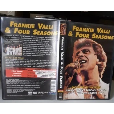 LOTE 2 DVD FRANKIE VALLI & FOUR SEASONS (S/T) + ANOS DOURADOS (V/A) com part. Bill Halley And His Comets, Los Lobos, etc