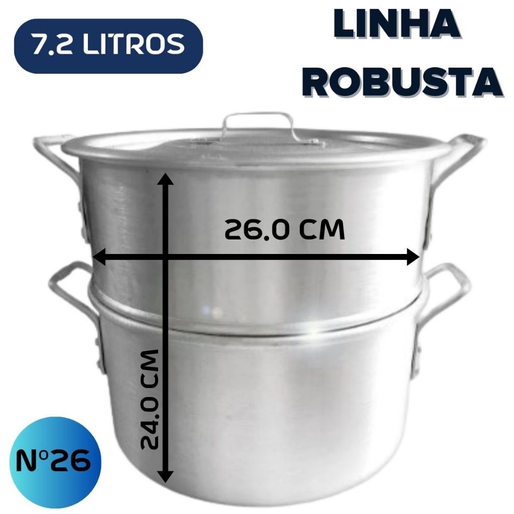 Panela a Vapor Industrial - Comprar com Melhor Preço em Utensílios de Cozinha