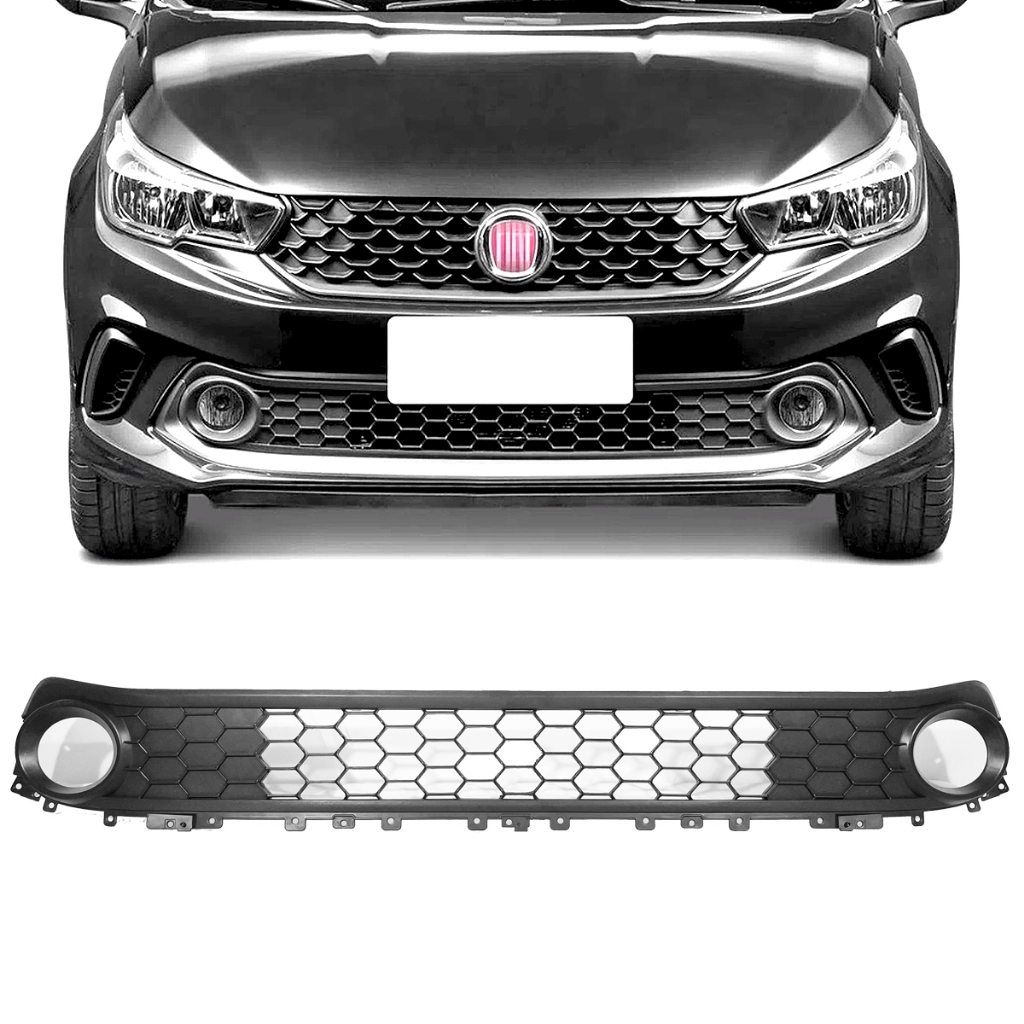 Grade Inferior Fiat Argo 2017 A 2021 Com Furo