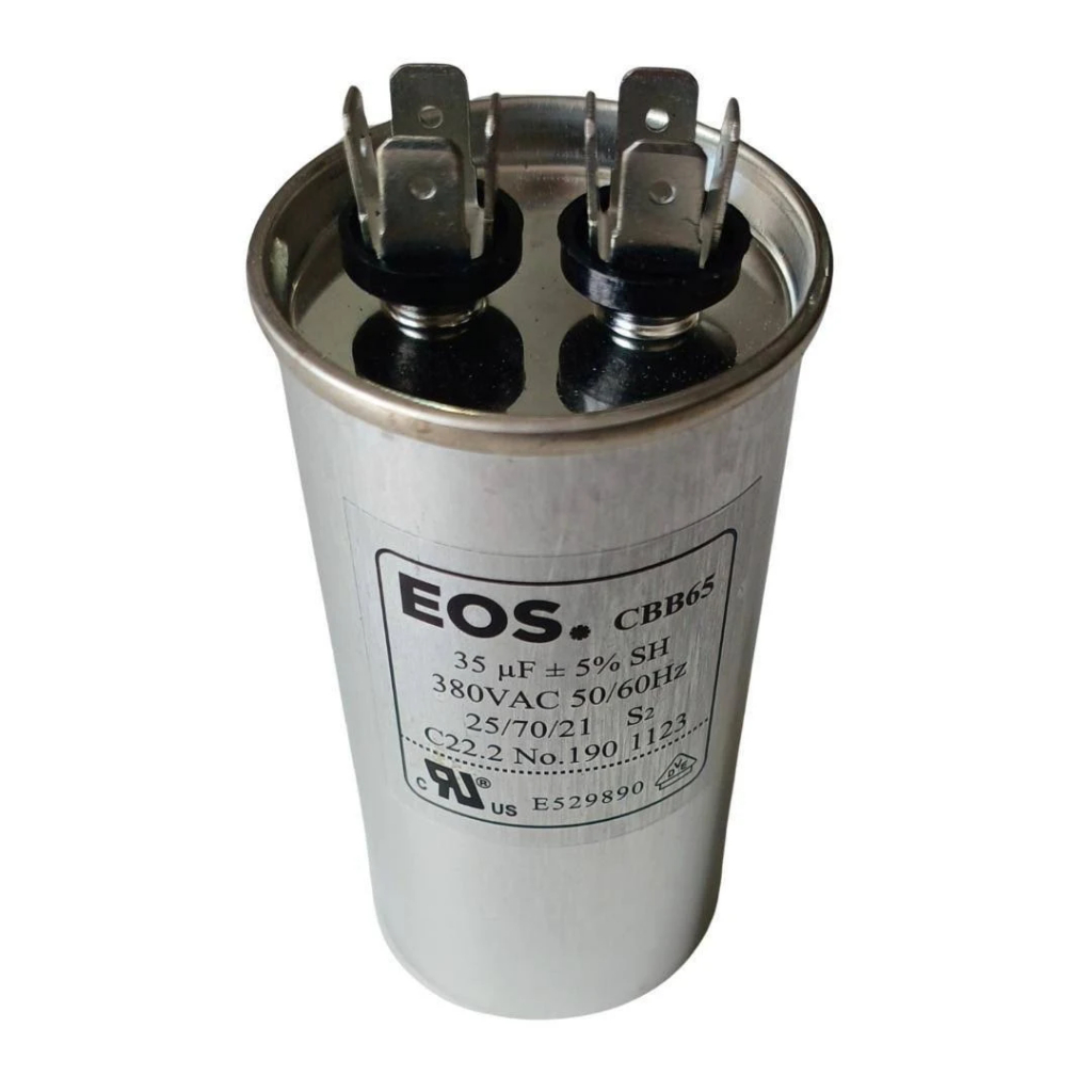 Capacitor 35uF 440V / 380V / 250VAC Para Ar Condicionado Split EOS
