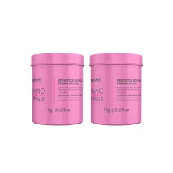 Kit 2 Btx 's NanoBeauty BTX Termo Ativado Antifrizz 2x1kg Richée Professional