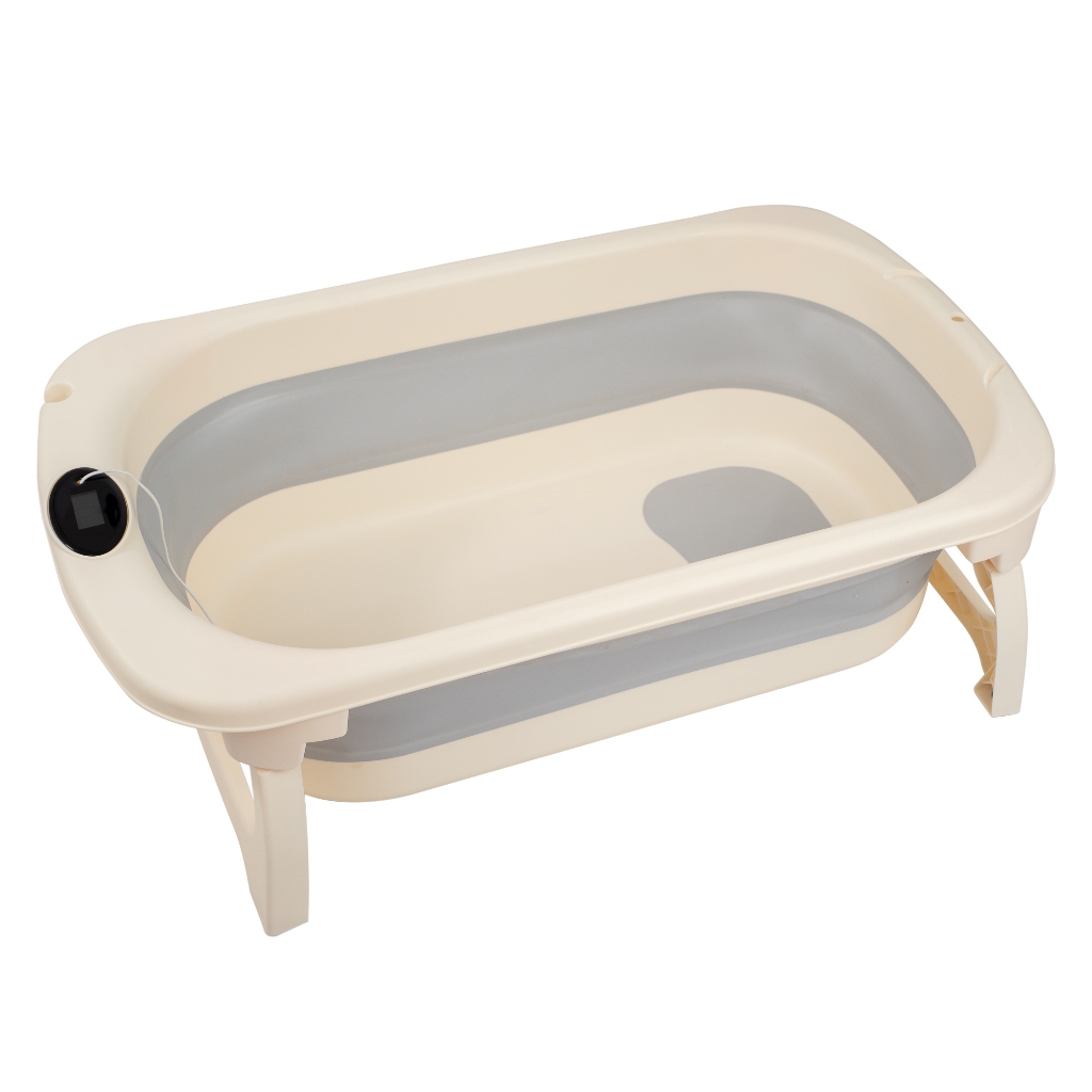 Banheira Portátil Infantil Com Termômetro Digital para bebe em Oferta na Shopee