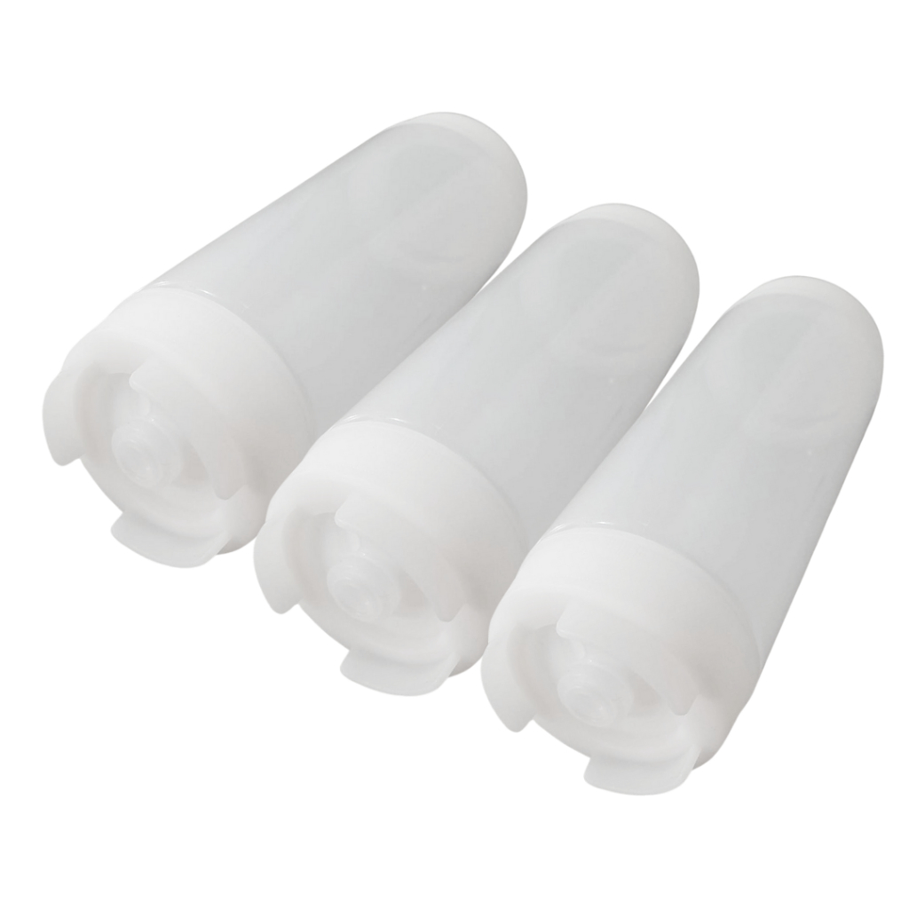 Kit 3 Bisnagas De Temperos e molhos Invertida fifo 600ml