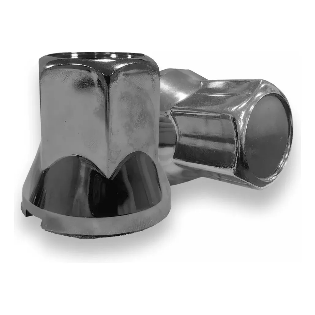 Kit de Capa Tampa De Porca Sextavada 33mm Cromada em Oferta na Shopee