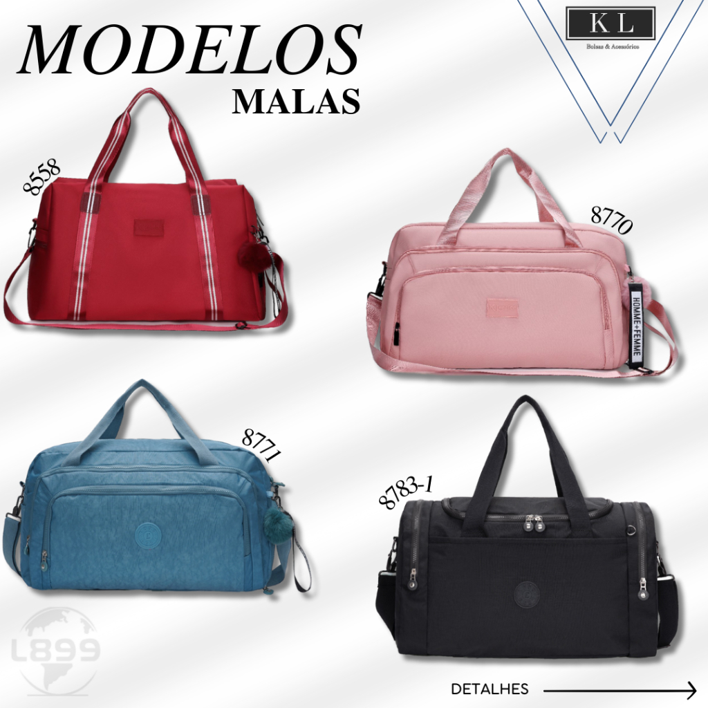 Bolsa Mala De Viagem Academia Multifuncional De Grande Capacidade Unisexo Impermeável + Pompom（8770）