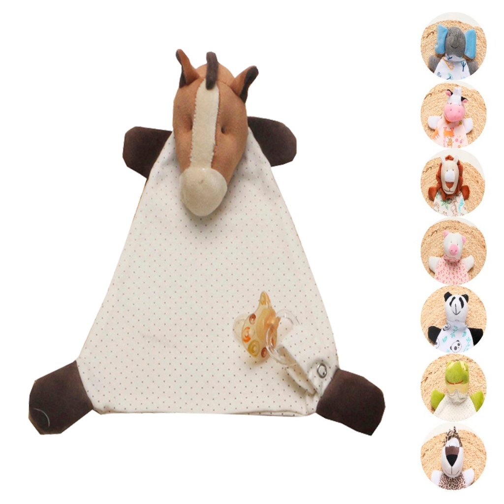 Naninha de Bebê Menino Menina com Guizo e Prendedor de Chupeta - 01 Peça em Oferta na Shopee