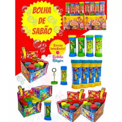 15 Bolha De Sabão Para kit Festa Lembracinha De Aniversario Infantil Prenda Bolinhas de Sabao novo