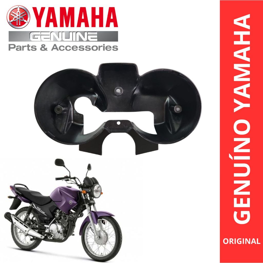 CAIXA INFERIOR DO PAINEL MEDIDOR YBR 125 FACTOR 2000 2001 2002 2003 2004 2005 ORIGINAL YAMAHA